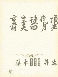 重生后我顶替了前夫白月光最新版