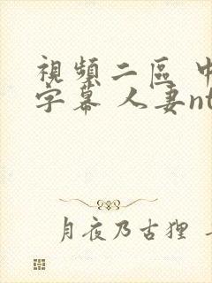 视频二区 中文字幕 人妻ntr