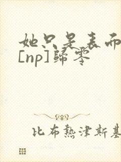 她只是表面清纯[np]归零