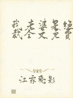 我老婆是绝色总裁全文免费阅读