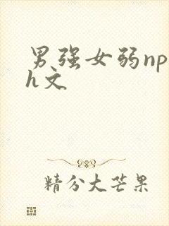 男强女弱np高h文