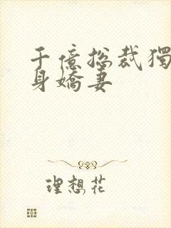 千亿总裁独宠替身娇妻