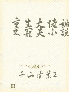 重生大佬她又野又宠夫小说