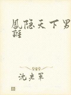 凤隐天下男主是谁封面