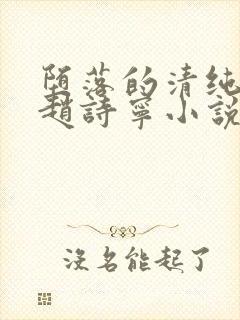 堕落的清纯校花赵诗宁小说免费阅读