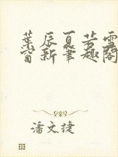 叶辰夏若雪无弹窗新笔趣阁