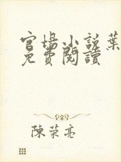 官场小说叶天生免费阅读