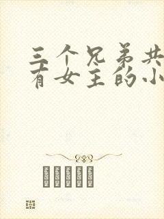 三个兄弟共同拥有女主的小说