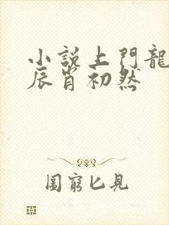 小说上门龙婿叶辰肖初然