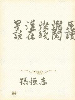 星汉灿烂原著小说在线阅读