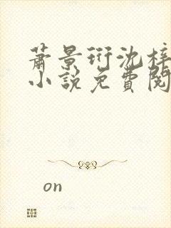 萧景珩沈梓雨的小说免费阅读全文