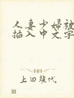 人妻少妇被猛烈插入中文字幕