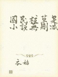 国民校草是女生小说无删减封面