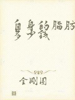 自身的脂肪填胸多少钱