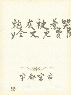 炮灰被惹哭了by全文免费阅读封面