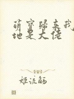 萌宝归来我的爹地是大佬