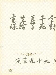 重生真千金 我嫁给了死对头封面