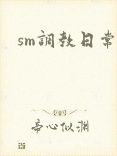 sm调教日常文