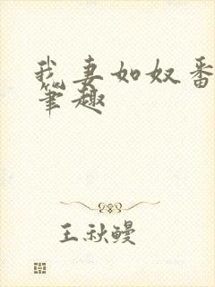 我妻如奴番外篇笔趣