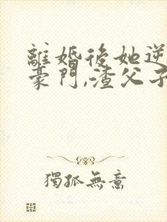 离婚后她逆袭成豪门,渣父子悔哭了封面