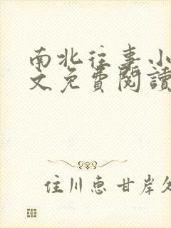 南北往事小说全文免费阅读