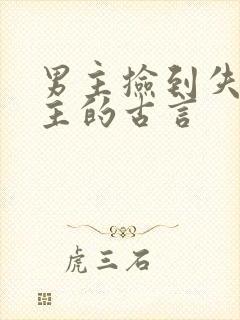 男主捡到失忆女主的古言