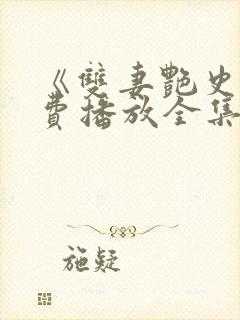 《双妻艳史》免费播放全集封面