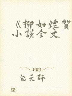 《柳如烟贺强》小说全文