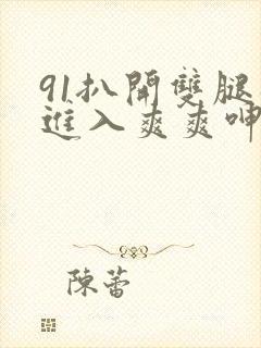 91扒开双腿猛进入爽爽呻吟