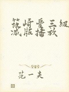 筱崎爱三级无删减版播放封面