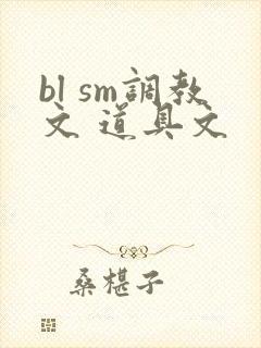 bl sm调教文 道具文