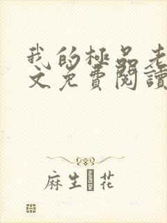 我的极品老婆全文免费阅读 小说