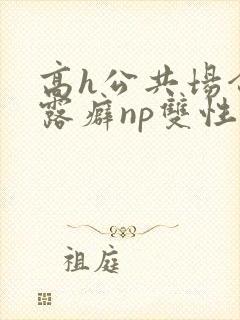 高h公共场合暴露癖np双性