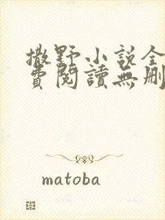 撒野小说全文免费阅读无删减