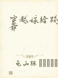 穿越嫁给残疾王爷封面