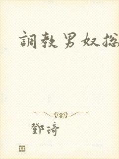 调教男奴总裁受