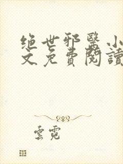 绝世邪医小说原文免费阅读