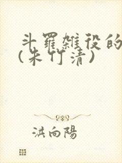 斗罗杂役的崛起(朱竹清)