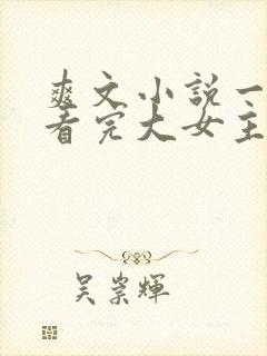 爽文小说一口气看完大女主封面