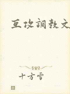 互攻调教文