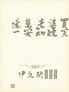 亿万老婆买一送一安知晓完整版