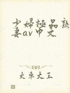 少妇极品熟妇人妻av中文封面