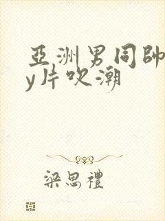 亚洲男同帅gay片吹潮