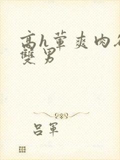 高h荤爽肉欲文双男