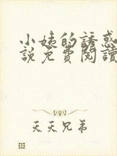 小姨的诱惑我小说免费阅读无弹窗