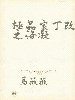 极品家丁改编版之洛凝