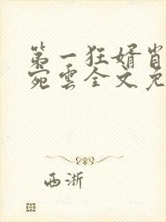 第一狂婿肖宇林宛云全文免费