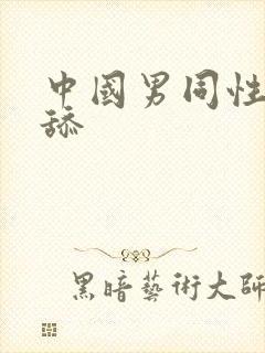 中国男同性恋互舔封面