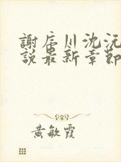 谢序川沈沅珠小说最新章节免费阅读