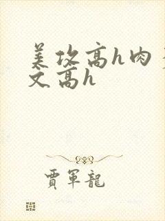 美攻高h肉多荤文高h封面
